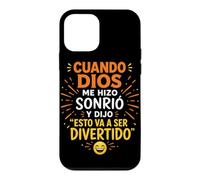 Carcasa para iPhone 12 Mini Cristiano Español Divertido Jesucristo Biblia Lector Humor
