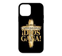 Carcasa para iPhone 12 Mini Cruz Cristiana española Jesús Escritura Religiosa Biblia Dios
