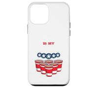 Carcasa para iPhone 12 Mini Cualquier Agujero es mi Objetivo: Juego de Fiesta Pong, Beirut Uni/College