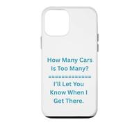 Carcasa para iPhone 12 Mini Cuántos Autos Son demasiados Te dejaré Saber Chicos de Autos