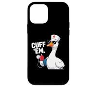 Carcasa para iPhone 12 Mini Cuff 'Em Goose Nurse ER Enfermería