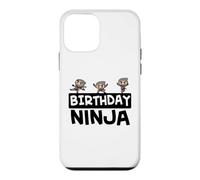 Carcasa para iPhone 12 Mini Cumpleaños Ninjas Cumpleaños Ninja