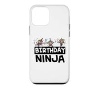 Carcasa para iPhone 12 Mini Cumpleaños Ninjas Cumpleaños Ninja