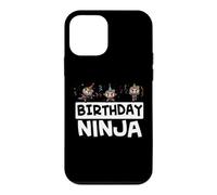 Carcasa para iPhone 12 Mini Cumpleaños Ninjas Cumpleaños Ninja