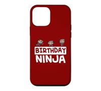 Carcasa para iPhone 12 Mini Cumpleaños Ninjas Cumpleaños Ninja