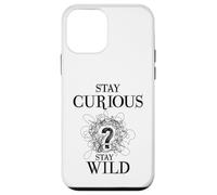 Carcasa para iPhone 12 Mini Curious Stay Wild Question Mark Scribble Inspirational Love