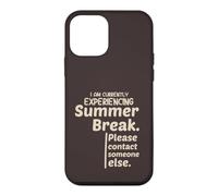Carcasa para iPhone 12 Mini Currently Experiencing Summer Break Contact Someone Else