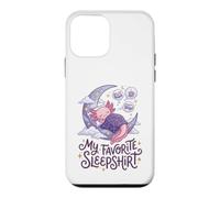 Carcasa para iPhone 12 Mini Cute Axolotl My Favorite Sleepshirt Kawaii Teen Pajama