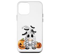 Carcasa para iPhone 12 Mini Cute Boo Ghost GNOME For Girls Halloween Bats and Pumpkin
