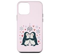 Carcasa para iPhone 12 Mini Cute Penguins Valentines