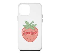 Carcasa para iPhone 12 Mini Cute Strawberry Girl Just a Girl Who Loves Strawberries