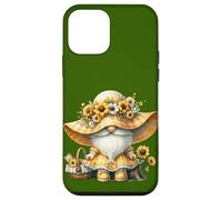 Carcasa para iPhone 12 Mini Cute Sunflower GNOME Decor For Hippie Women and Girls Floral