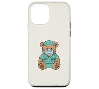 Carcasa para iPhone 12 Mini Cute Surgical Nurse Teddy Bear Student Operating Room Staff