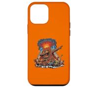 Carcasa para iPhone 12 Mini Dabbing Volcano Geography Volcanologist Scary Dinosaur