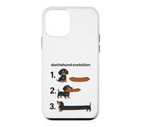 Carcasa para iPhone 12 Mini Dachshund Evolution Funny Wiener Dog