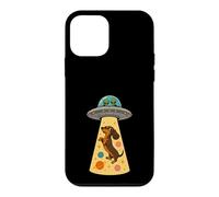 Carcasa para iPhone 12 Mini Dachshund UFO Alien Abduction Wiener Dog Doxie