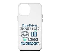Carcasa para iPhone 12 Mini Data-Driven Empathy-Led School Psychologist Brain Graphic