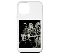 Carcasa para iPhone 12 Mini Dave Edmunds Rockpile Cantante en Vivo por Dick Barnatt