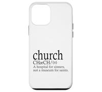 Carcasa para iPhone 12 Mini Definición de Iglesia Un Hospital para Pecadores Santos Fe Jesús
