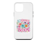 Carcasa para iPhone 12 Mini Deja Que la bondad florezca Arte Floral Positivo