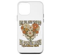 Carcasa para iPhone 12 Mini Deja Que Todo lo Que Haces se Haga en Amor 1 Corintios 16 Biblia