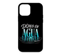 Carcasa para iPhone 12 Mini Déjalo En El Agua Bautismo Inglés Cristiano Español Oración