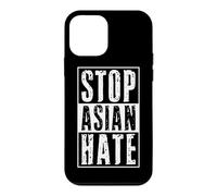Carcasa para iPhone 12 Mini Detengan el Odio asiático Conciencia contra el Racismo contra los crímenes Fascismo