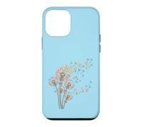 Carcasa para iPhone 12 Mini Dientes de león y Mahjong Tiles Bam Crak Dots Make A Wish Flower