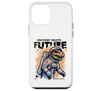 Carcasa para iPhone 12 Mini Dino Astronaut Ancient Rex Future Fusion Art Space Explorer