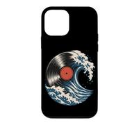 Carcasa para iPhone 12 Mini Disco de Vinilo Ocean Wave Vintage Music Surf Art