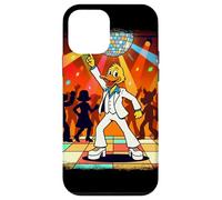Carcasa para iPhone 12 Mini Disco Duck 70s Sábado Noche