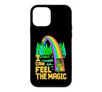 Carcasa para iPhone 12 Mini Disco Golf Jugador Divertido Rainbow Ace I Can Feel The Magic