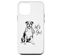 Carcasa para iPhone 12 Mini Diseño Boxer Let's Go! - Boxer Dog Lover Design