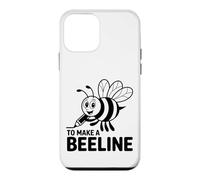 Carcasa para iPhone 12 Mini Diseño de Abeja para Hacer Que una línea Recta Sea Divertida para niños y Profesores