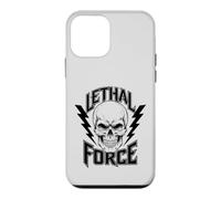 Carcasa para iPhone 12 Mini Diseño de Calavera de Fuerza letal - Bold Lightning Bolt Gothic