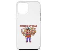 Carcasa para iPhone 12 Mini Diseño de Conciencia Mental Atrapado en mi Cabeza Pensando Demasiado