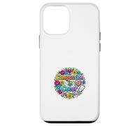 Carcasa para iPhone 12 Mini Diseño de corazón Floral de Enfermera de compasión en Color