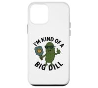 Carcasa para iPhone 12 Mini Diseño de Pickleball I'm Kind of a Big Dill para Este Deporte