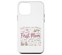 Carcasa para iPhone 12 Mini Diseño First Mom Blessed New Motherhood Mama