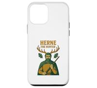 Carcasa para iPhone 12 Mini Diseño folclórico de Herne The Hunter English Woodland Spirit