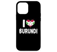Carcasa para iPhone 12 Mini Diseño I Love Burundi Pride Heritage