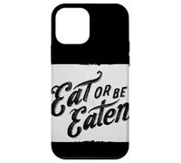 Carcasa para iPhone 12 Mini Disfraz de Emblema Cool Eat or Be Eaten