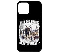 Carcasa para iPhone 12 Mini Disfraz de Krampus Malvado Nikolaus Perchtenlauf Bartl T