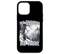 Carcasa para iPhone 12 Mini Disfraz De Krampus Máscara Perchten Malvado Nicholas Krampus
