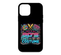 Carcasa para iPhone 12 Mini Disfraz Divertido de los años 80 con Texto en inglés This Is My 80's Costume