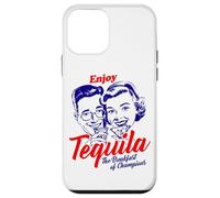 Carcasa para iPhone 12 Mini Disfrute de Tequila Desayuno de campeones Retro
