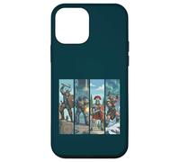 Carcasa para iPhone 12 Mini Diverse Warriors: Pintura vikinga Romana en Miniatura