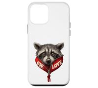 Carcasa para iPhone 12 Mini Divertido Anti-Valentine Sarcástico Mapache EW Love Joke