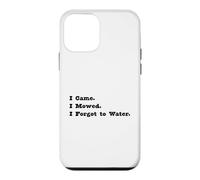 Carcasa para iPhone 12 Mini Divertido Cortar el césped Vine Corté Me olvidé de regar.