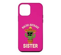 Carcasa para iPhone 12 Mini Divertido cumpleaños de Hermanas Cinco de Mayo Nacho Average Sisters